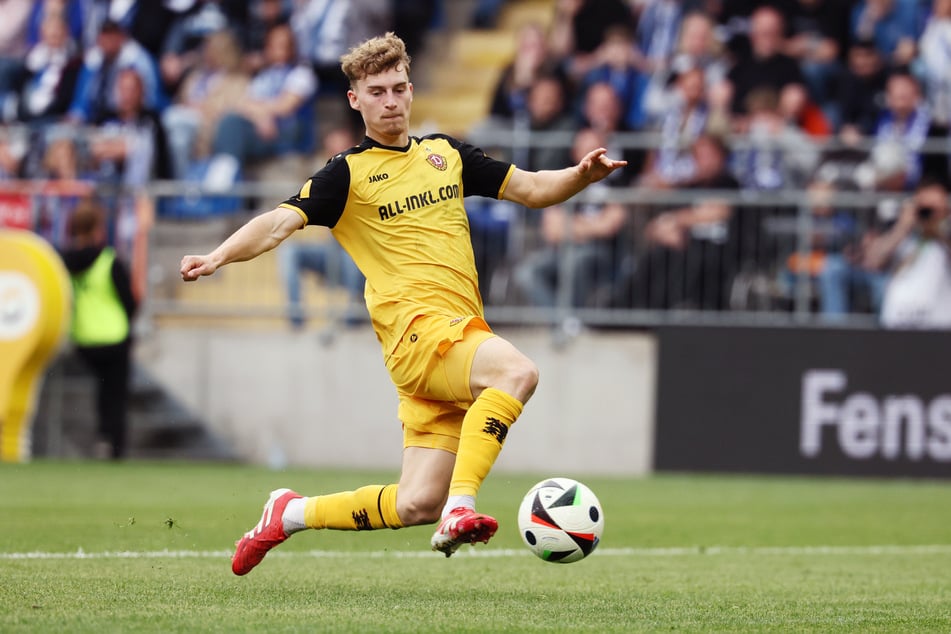 Dominik Kother (25) zählte in der Aufstiegssaison zu den Leistungsträgern bei der SGD, kam in dieser Saison aber kaum noch zum Zug.