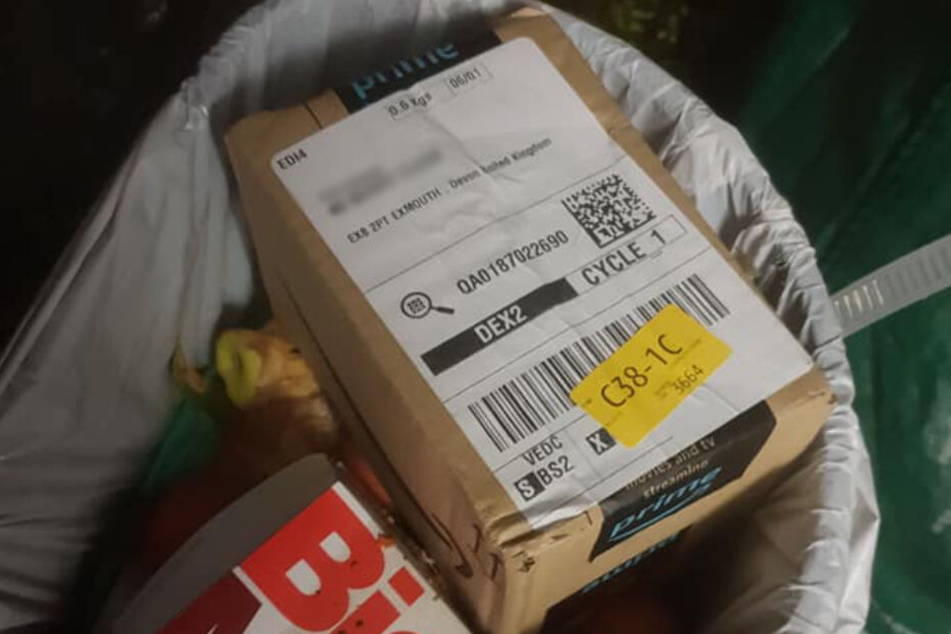Ekelhaft: In dem Mülleimer soll auch Erbrochenes gewesen sein.