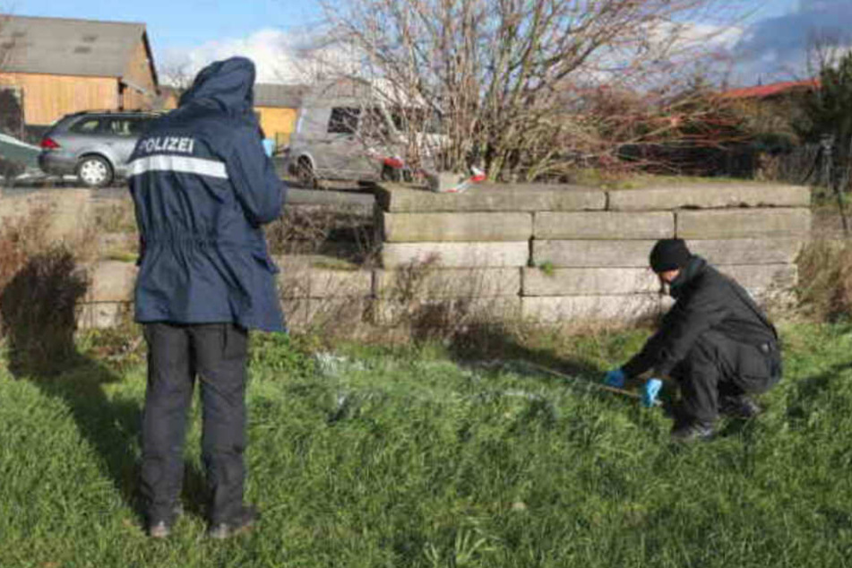 Fund einer Babyleiche: Im vergangenen Dezember wurde das Neugeborene auf einem Feld bei Meißen entdeckt.
