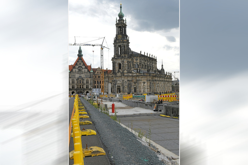 Noch ein Jahr lang wird allein an der Fahrbahn gearbeitet.