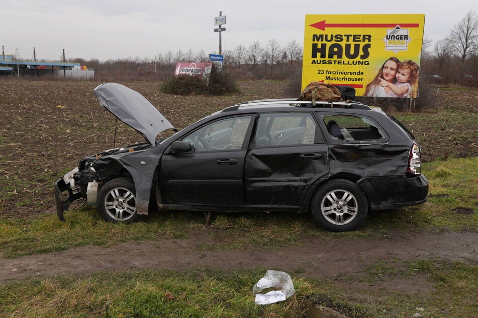 Dieser Chevrolet hat die Vorfahrt missachtet.