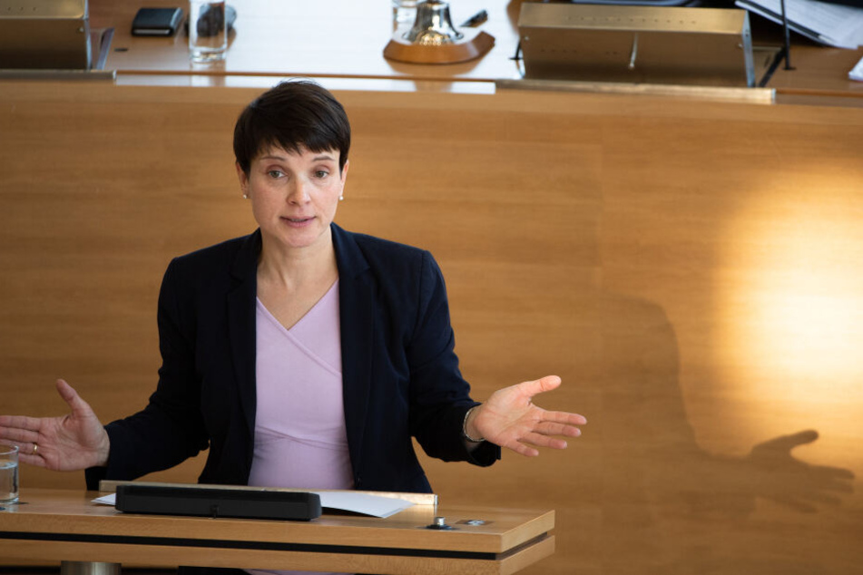 Steht ab heute wegen Meineids vor Gericht: Frauke Petry (Blaue Partei).