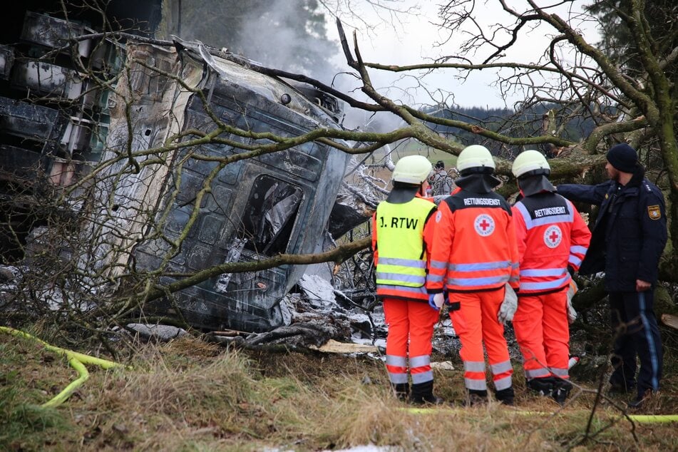 Die Rettungskräfte konnten nach dem Unfall nichts mehr für den Mann tun.