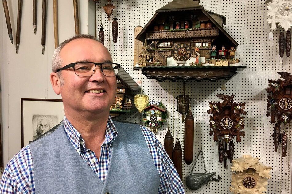Seit rund 30 Jahren betreibt Malcolm Crowson (62) ein Spielwaren-Geschäft in Eisenach. Als Student ging er im Buckingham Palace ein und aus.