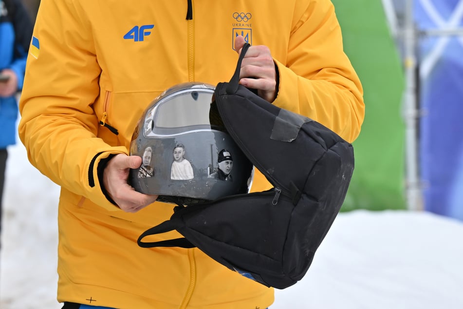 Vladyslav Heraskevych widersetzte sich den IOC-Vorgaben und durfte deshalb letztlich nicht an den Start gehen.