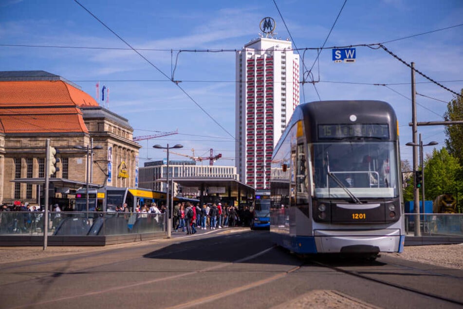 Die herannahende Straßenbahn hatte die 46-Jährige nicht gesehen.