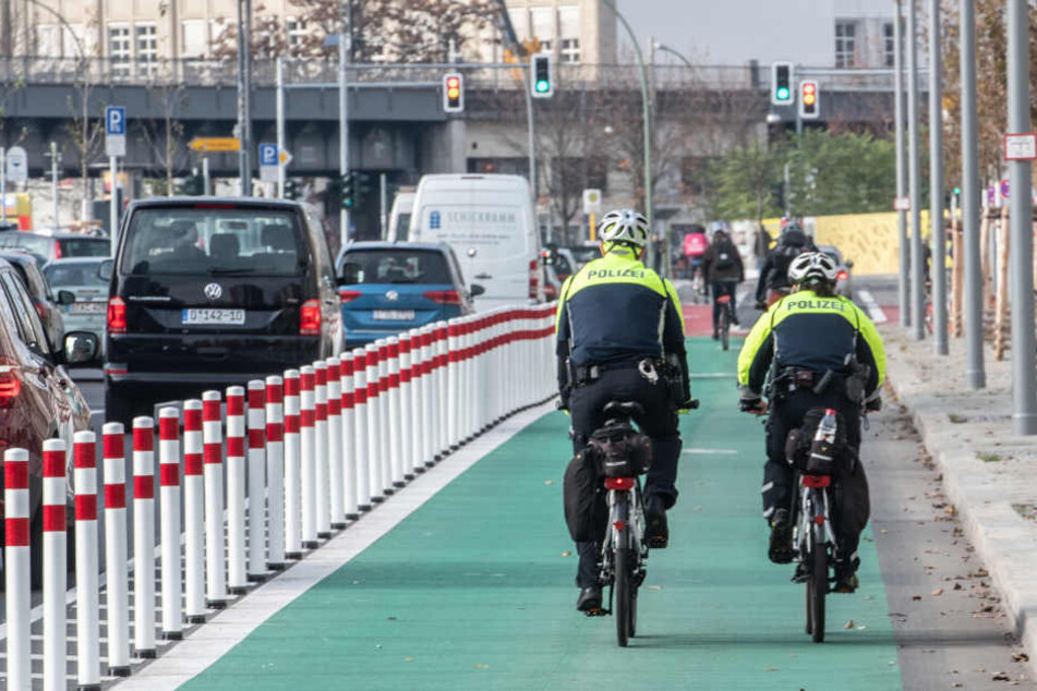 So sieht der sichere Radweg aus.