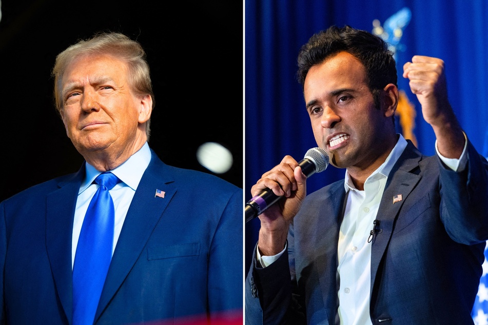 Vivek Ramaswamy has repeated his vow to drop out of the Colorado and Maine primary ballots after Donald Trump was disqualified in both states.