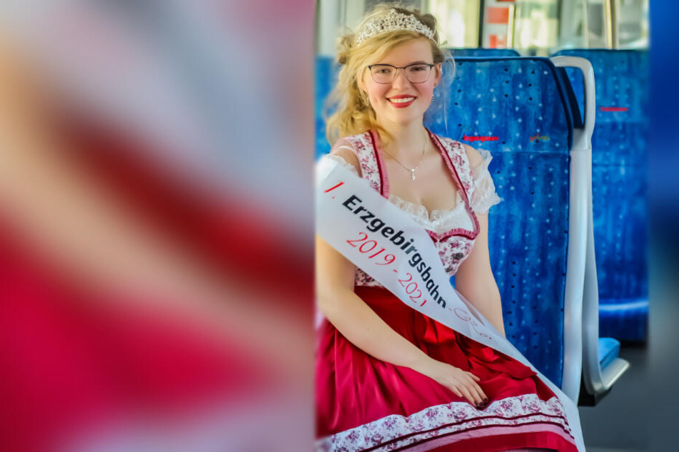 Drei Jahre lang wird Franziska Menzel (20) das Unternehmen und die Region repräsentieren.