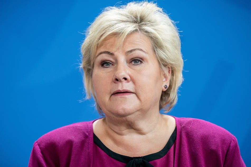 Norwegens Premierministerin Erna Solberg (60) kündigte am Dienstag Lockerungen im Land an. (Archivbild)