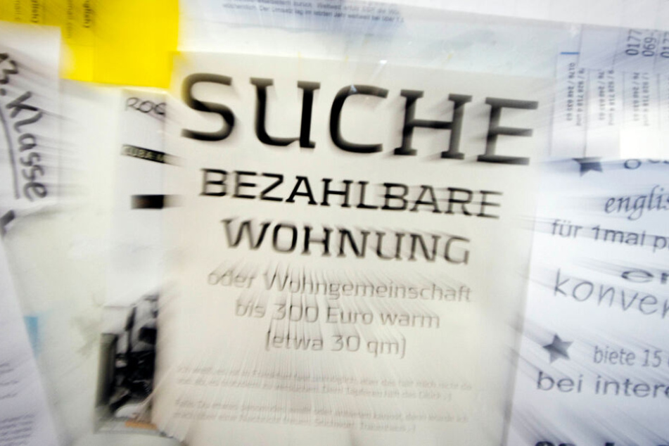 Die Wohnungsnot in Frankfurt ist für viele Menschen ein großes Problem (Symbolbild).
