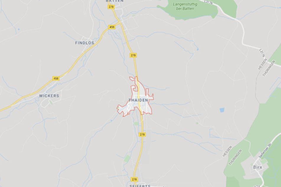 Der Vorfall ereignete sich in Ehrenberg-Thaiden.