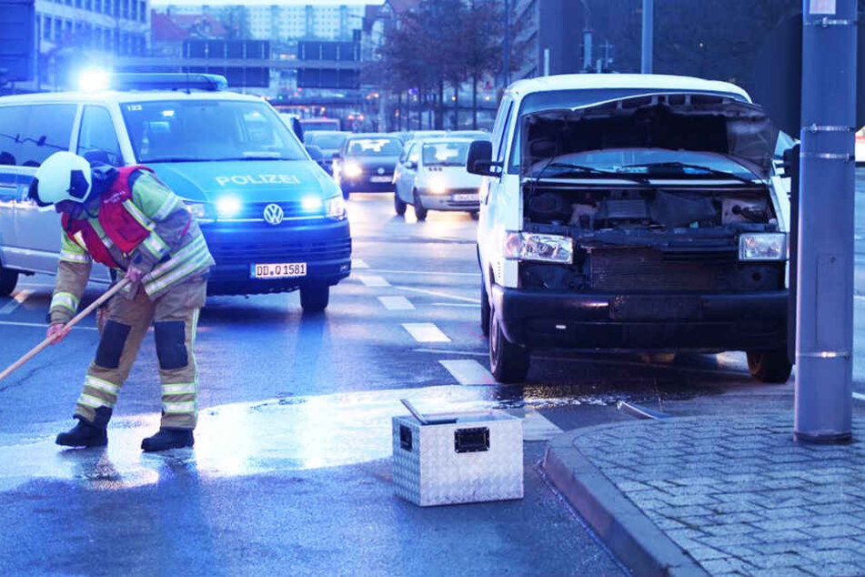 Am Freitagnachmittag ist es in der Dresdner Südvorstadt zu einem schweren Unfall gekommen.