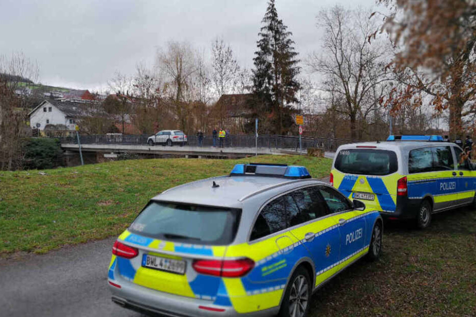 Polizeieinsatzkräfte im Januar in Tauberbischofsheim.