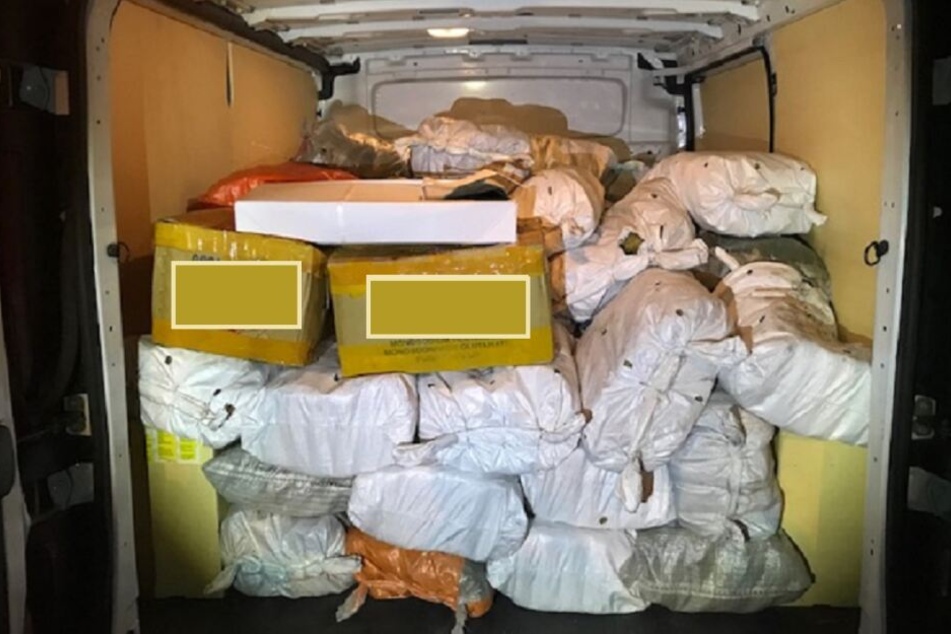In diesem Transporter befand sich der für den Verkauf gedachte, verdorbene Fisch.