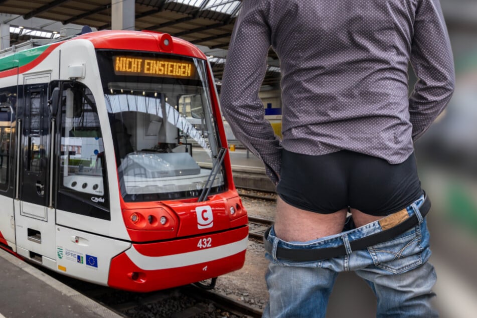 Unglaublich: Drei Jugendliche pinkelten am späten Dienstagabend in eine City-Bahn. (Symbolbild)