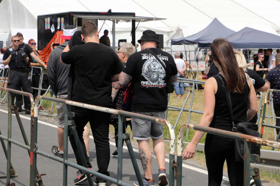 Viel weniger Besucher als in den Jahren zuvor waren in Themar zu Gast.