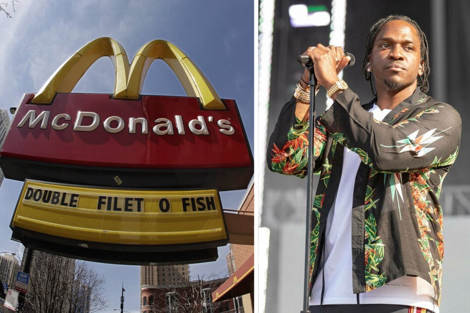 Pusha T burns McDonald's with spicy fish diss