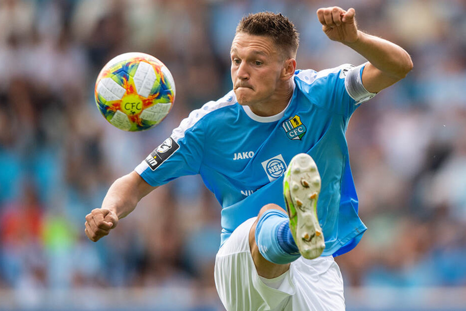 Daniel Frahn spielte insgesamt drei Jahre für den Chemnitzer FC, schoss die Himmelblauen letztes Jahr zum Aufstieg in Liga Drei.