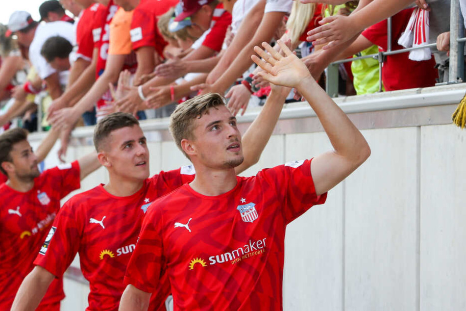 Angekommen: Elias Huth fühlt sich beim FSV pudelwohl.