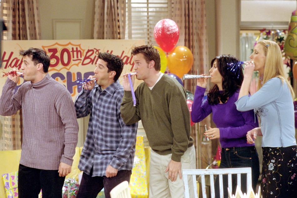 The cast of Friends has always had some awkward fun together, on screen and off.