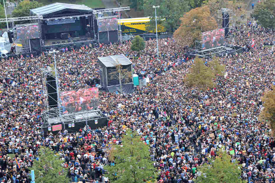 Bei dem #wirsindmehr-Konzert im September 2018 waren 65.000 Besucher dabei.