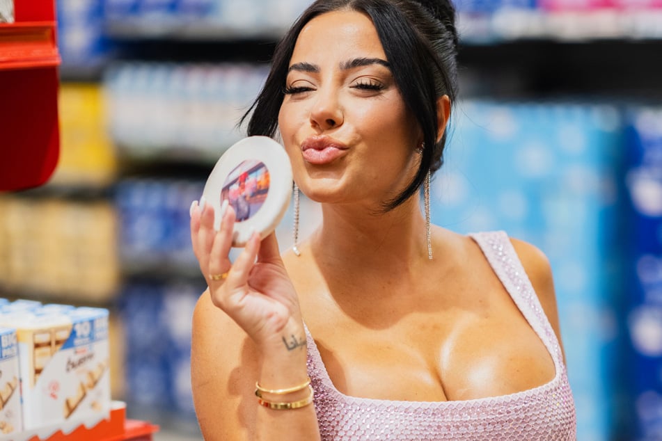 Die 30-Jährige stellte in Aussicht, dass es künftig eventuell von ihr mitgestaltete Produkte bei Penny geben wird.