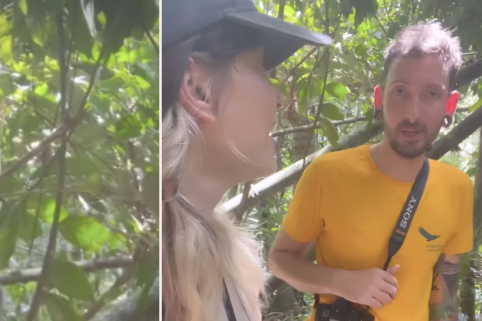 Fabian Kahl (32) ist aktuell mit seiner Freundin Yvonne im peruanischen Dschungel unterwegs.