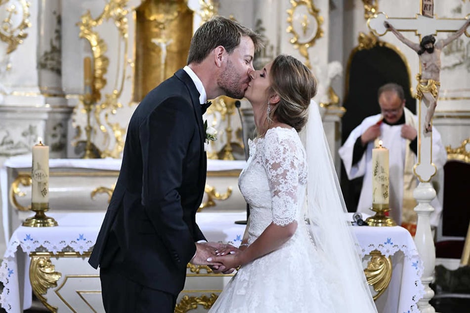 Gerald und Anna gaben sich bereits Ende Juli das Ja-Wort.