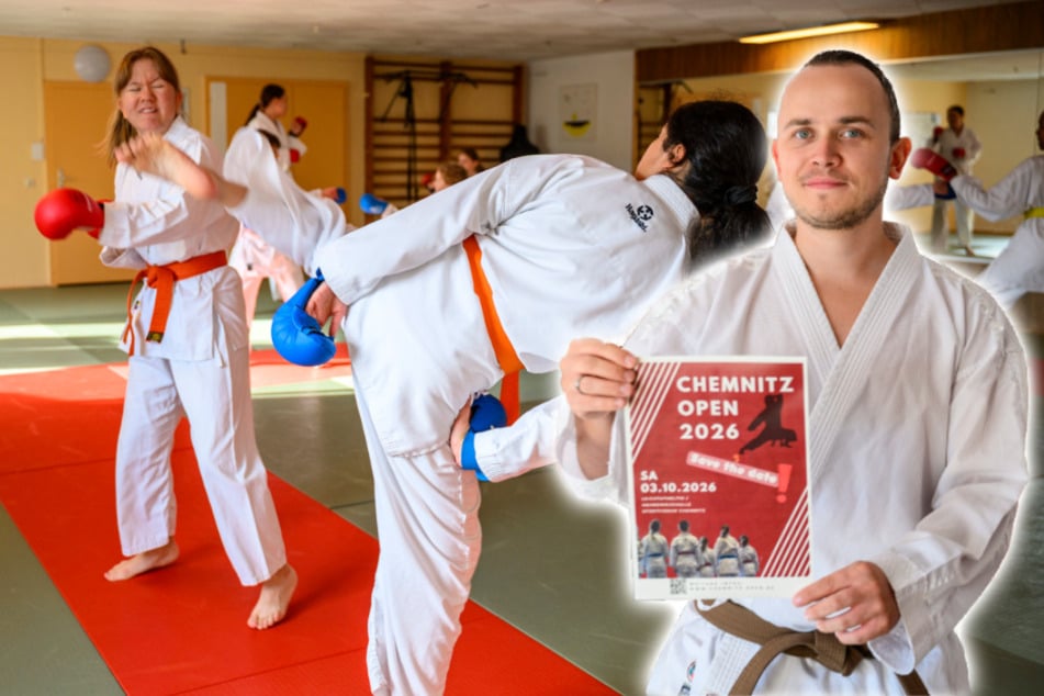 Karate-Elite aus aller Welt trifft sich in Chemnitz: "Wir haben sogar Teilnehmer aus Australien dabei"