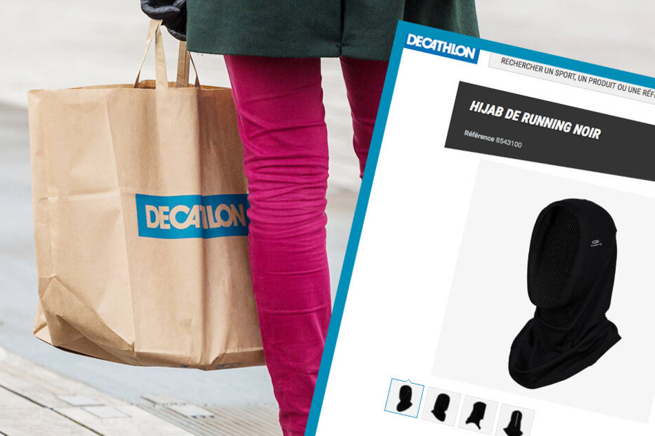 Im Online-Shop von Decathlon Marokko sind die Kopftücher zu haben. In Frankreich kommen sie nun doch nicht in den Verkauf.