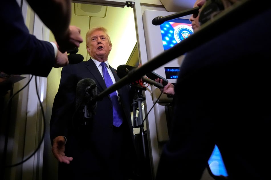 US-Präsident Donald Trump (79) behauptete, er sei genauso überrascht von dem Video gewesen wie alle anderen auch.