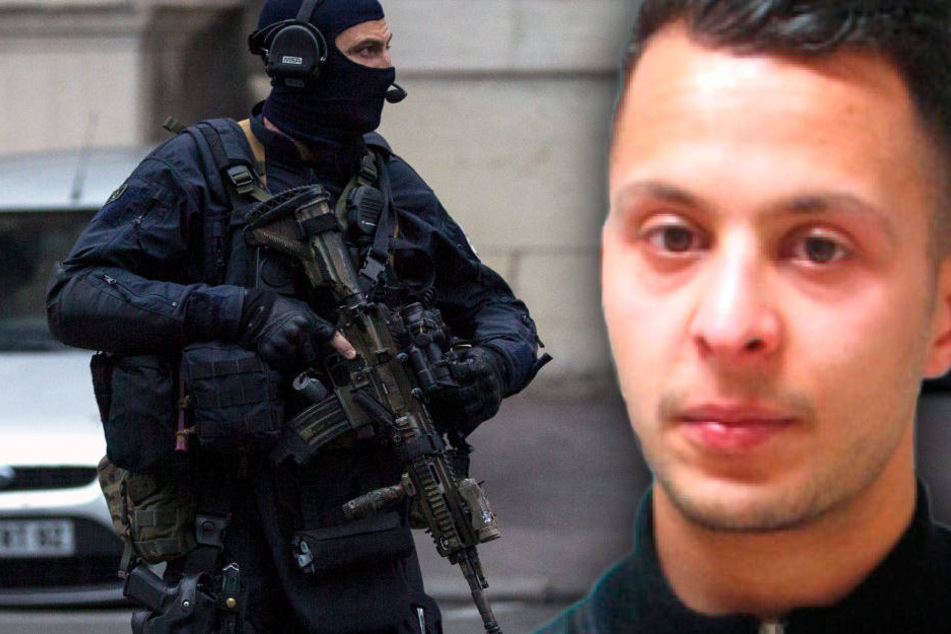 Salah Abdeslam (r.) wurde in ein Krankenhaus südlich von Paris gebracht.