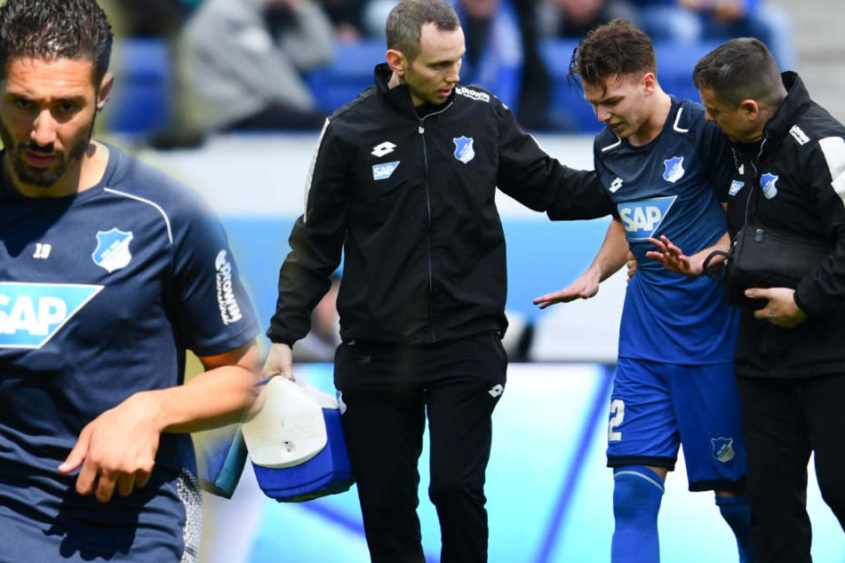 Unter anderem fehlen am Mittwoch der TSG Hoffenheim bei der Championsleague-Premiere Neuzugang Ishak Belfodil (l.) und Dennis Geiger (r).