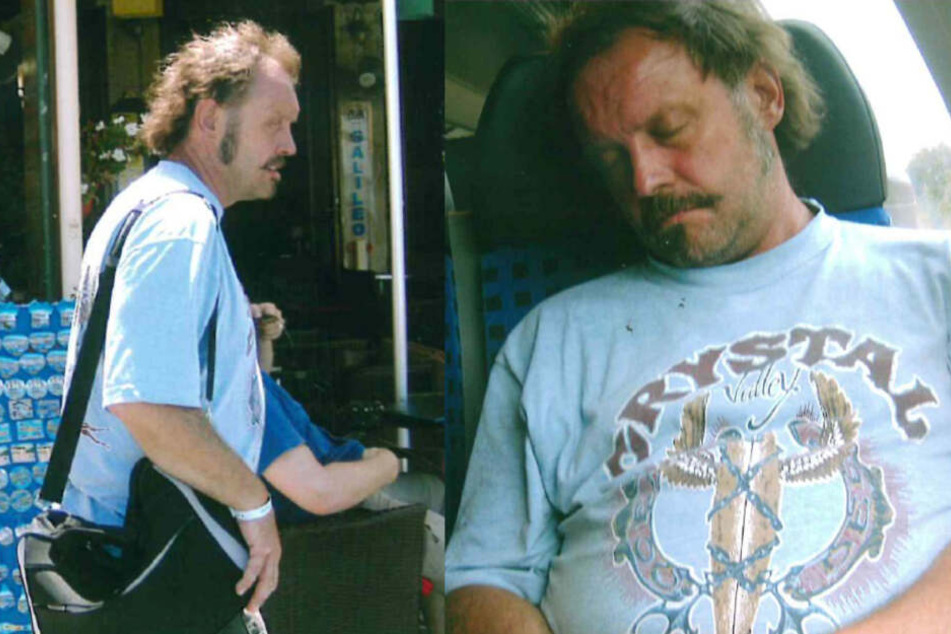 Diese beiden Fotos veröffentlichte die Polizei unter anderem von dem Mann.