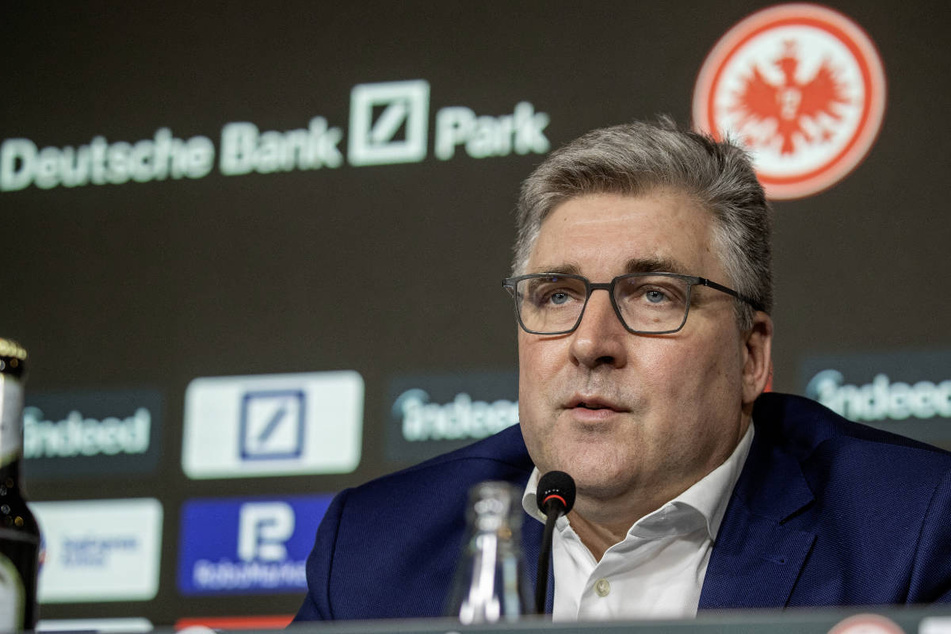 Vorstandssprecher Axel Hellmann (51) übte heftige Kritik an Glasners Wutrede nach der Niederlage am Samstag in Hoffenheim.