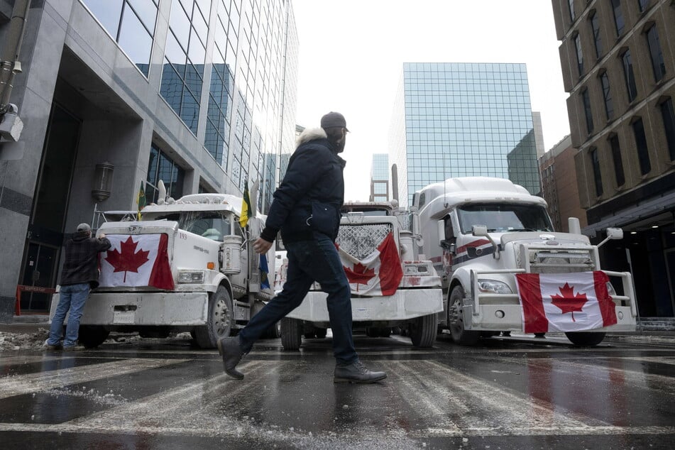 Ottawa mayor declares state of emergency as trucker protest grinds city to a halt