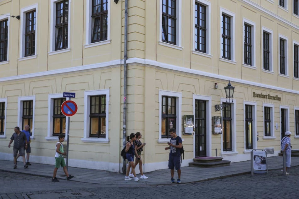 Zum dritten Mal erwischte es Juwelier Leicht im Taschenbergpalais.