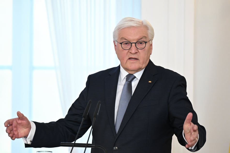 Führt vom 20. bis 22. Mai seine Amtsgeschäfte von Delitzsch aus: Bundespräsident Frank-Walter Steinmeier (69, SPD).