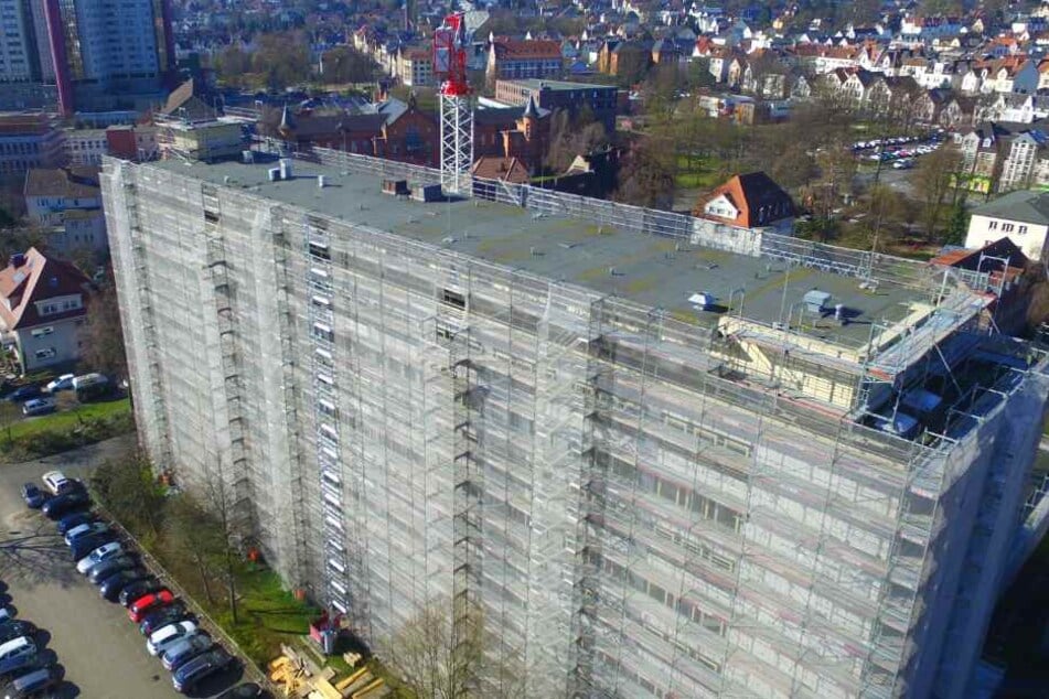 Das Bielefelder Finanzamt wurde von Einbrechern heimgesucht.