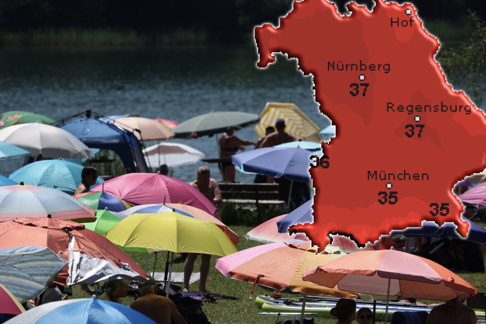 Hitzewelle erreicht Höhepunkt: Hier wird es heute in Bayern besonders heiß