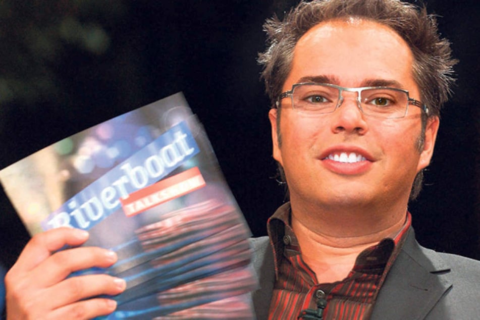 Carsten Weidling zu besseren Zeiten. 2004 war er Co-Moderator im 
MDR-“Riverboat“.