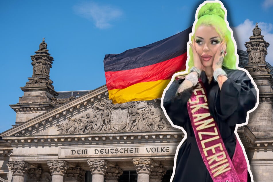 Für die Verunglimpfung der deutschen Nationalhymne könnte Rapperin Katja Krasavice (29) eventuell bald eine Strafe bekommen.