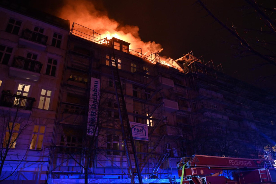 Berlin: Dachstuhl steht in Brand: Feuerwehr rettet Katzen aus Flammen-Hölle