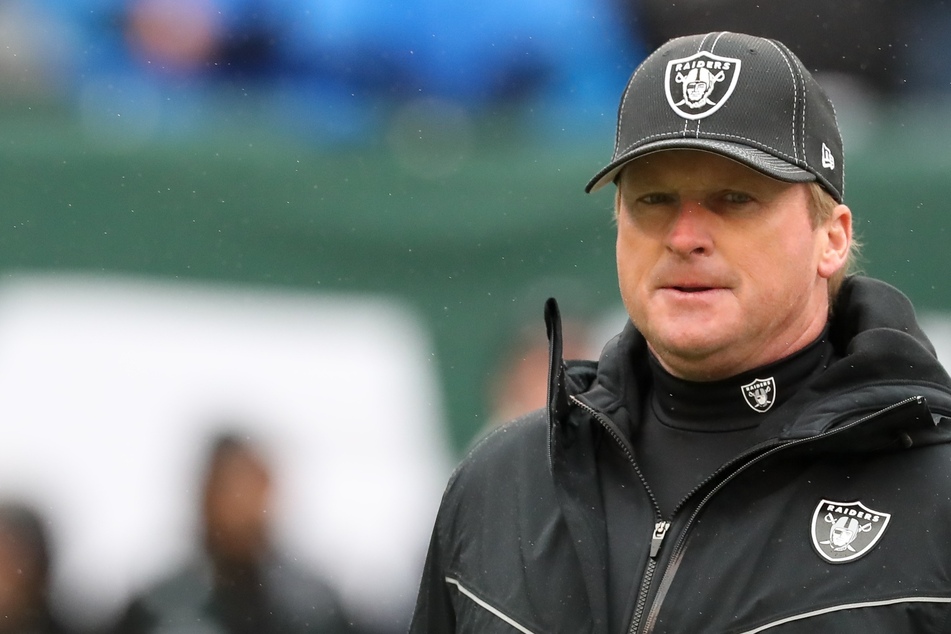 Jon Gruden resigned from coaching the Las Vegas Raiders in October of this year.