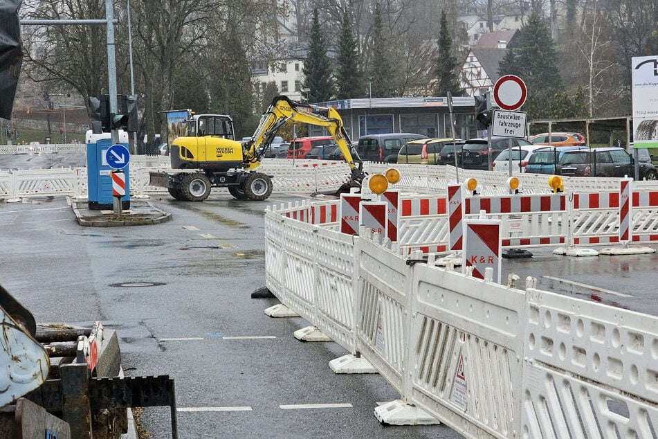 Der Baubereich auf der Müllerstraße verläuft ab Montag bis einschließlich Einmündung Promenadenstraße. (Archivbild)