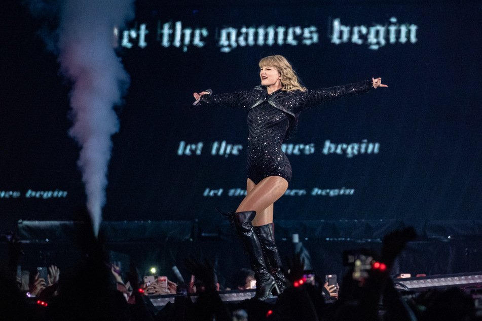 Taylor Swift performs onstage during the Reputation Stadium Tour at NRG Stadium on September 29, 2018 in Houston, Texas.
