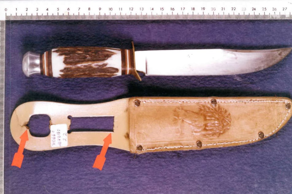 Dieses Messer soll den Täter überführen.