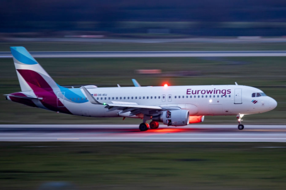 Eine Maschine der Eurowings.