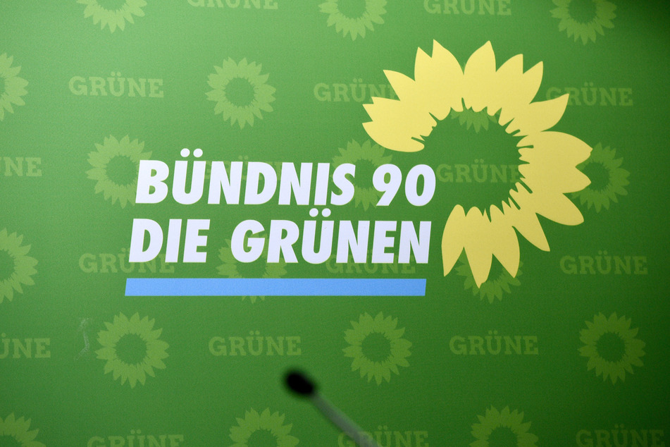 Das Logo der Partei Bündnis 90/Die Grünen.